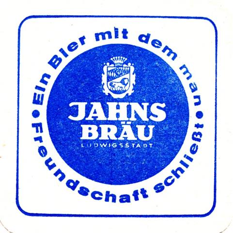 ludwigsstadt kc-by jahns quad 2a (185-ein bier mit dem-blau)